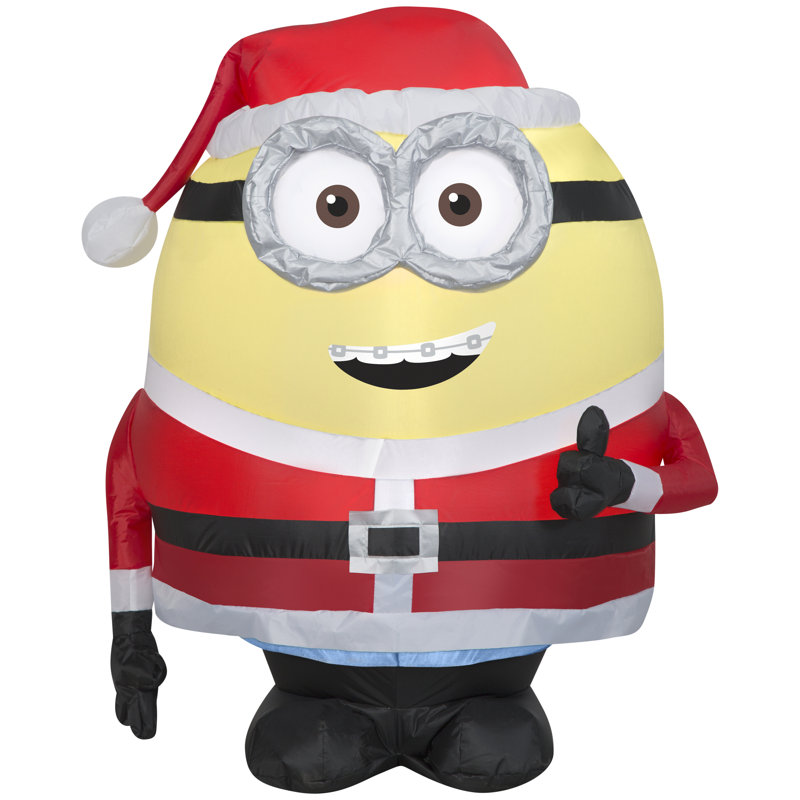 Gemmy Industries Minions Otto Christmas 3 Ft. Airblown Inflatable Wayfair Canada